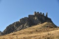 Trascau fortress in apuseni mountains,romania Royalty Free Stock Photo